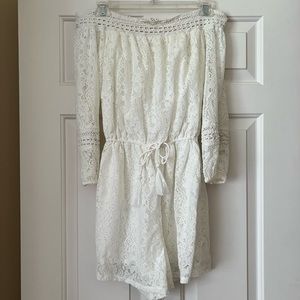 Hollister cream romper